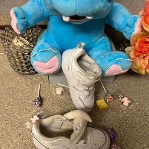 Nike AF1 with shoes lace and strap